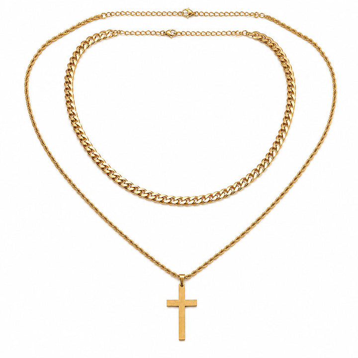 Гердан "Golden Cuban Cross"