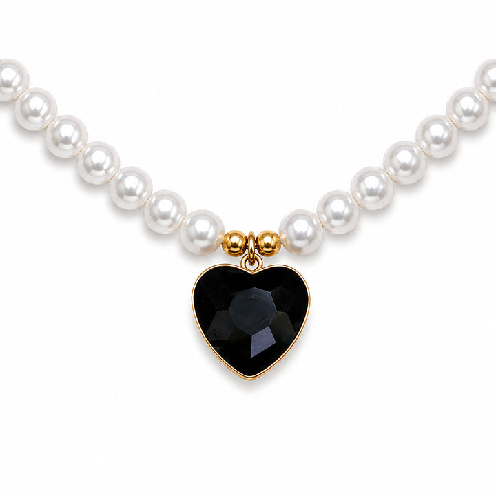 Гердан "Pearly Love Black"