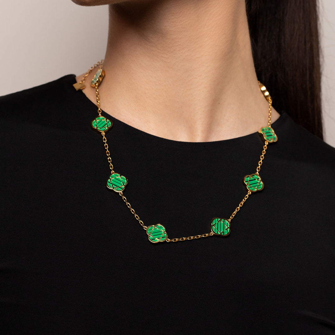 Гердан "Cloveluxe Golden Green"