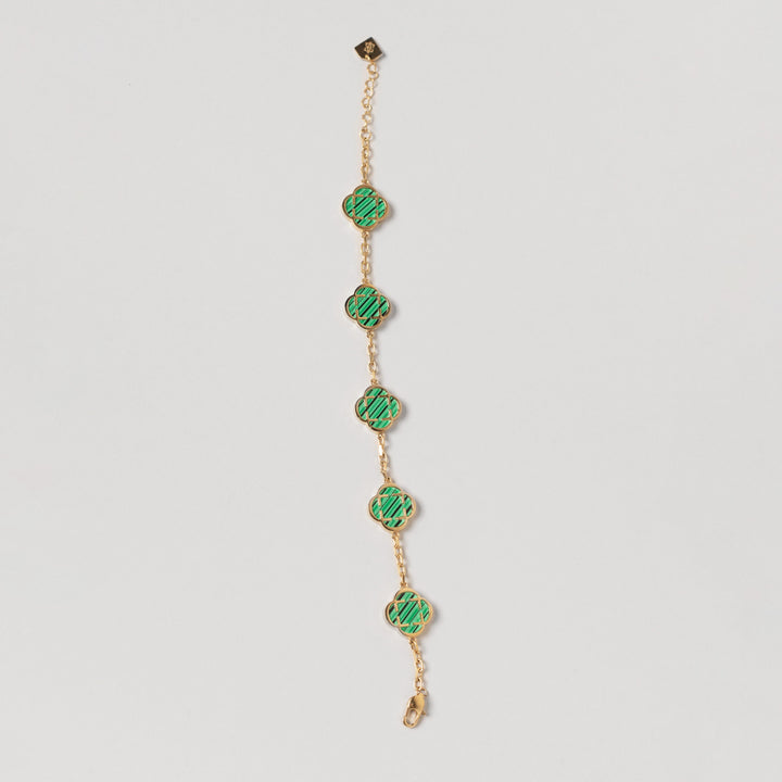 Гривна "Cloveluxe Golden Green"