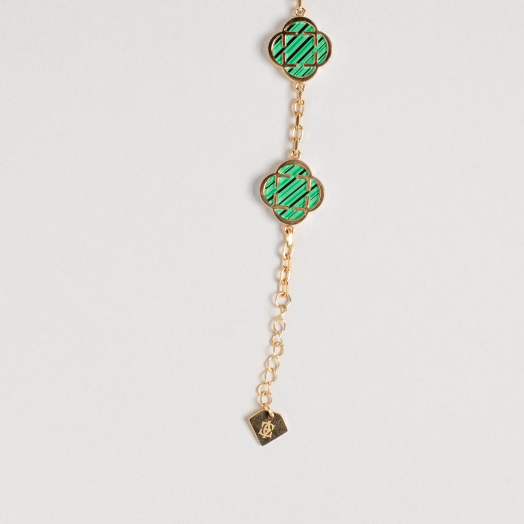 Гривна "Cloveluxe Golden Green"