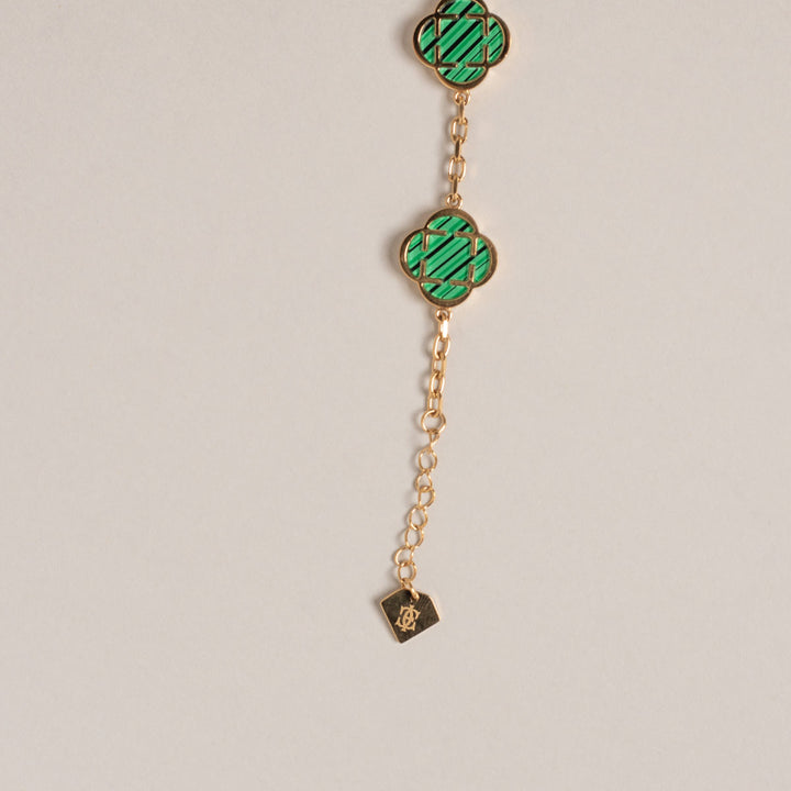 Гривна "Cloveluxe Golden Green"