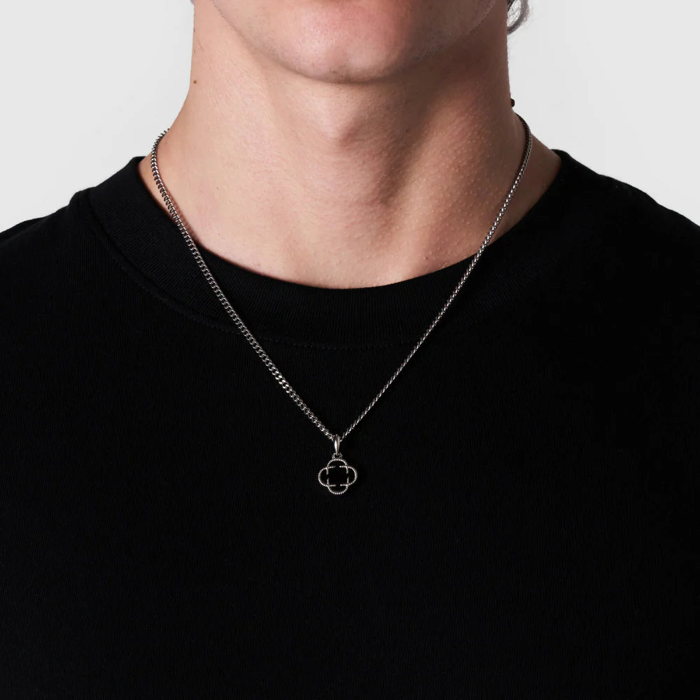 Гердан "Cloveluxe Silver Black Solo"