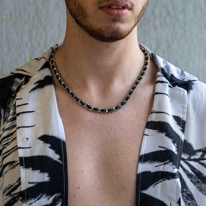 Гердан "Leather Chain"